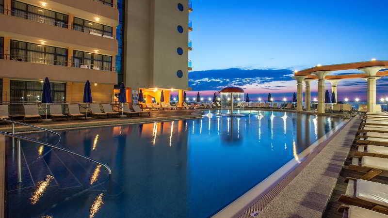 Astera Hotel & Spa With Free Private Beach Golden Sands Exterior photo